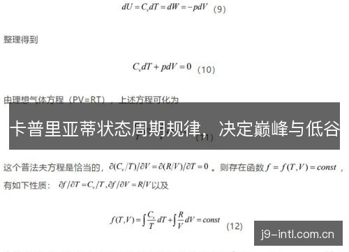 卡普里亚蒂状态周期规律，决定巅峰与低谷